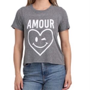 Cinq a Sept Gray Amour Tee